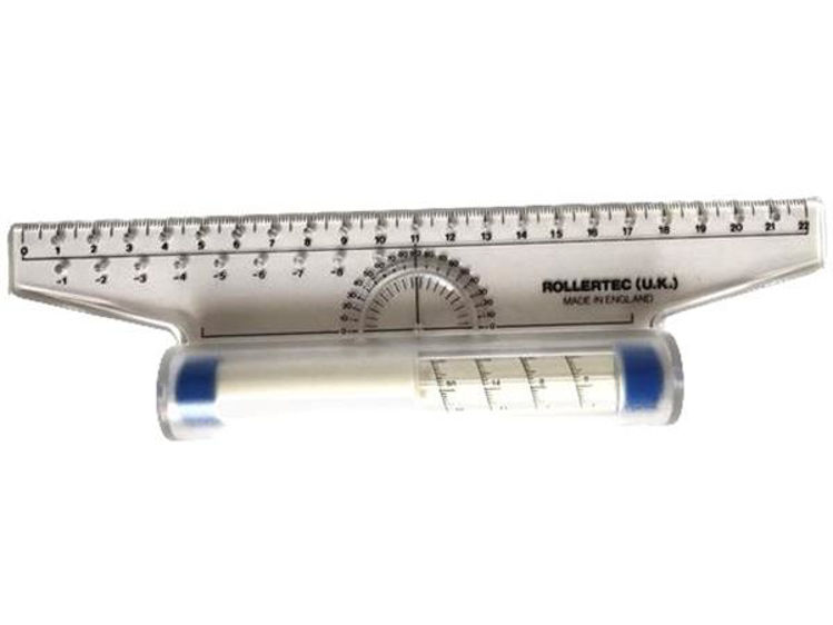 Picture of ERT22-Rolling ruler Rollertec small size 22cm